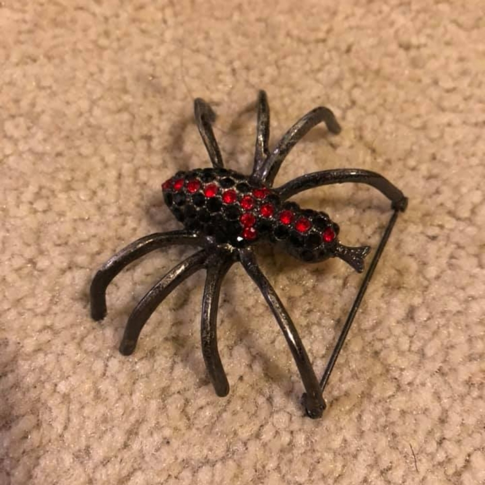 ISO spider brooch from Lip Service